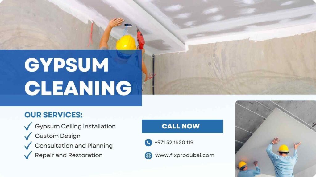 Gypsum Ceiling Contractor in Dubai
