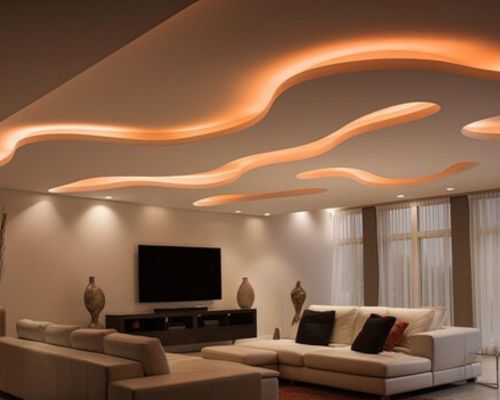 living room residential ciling