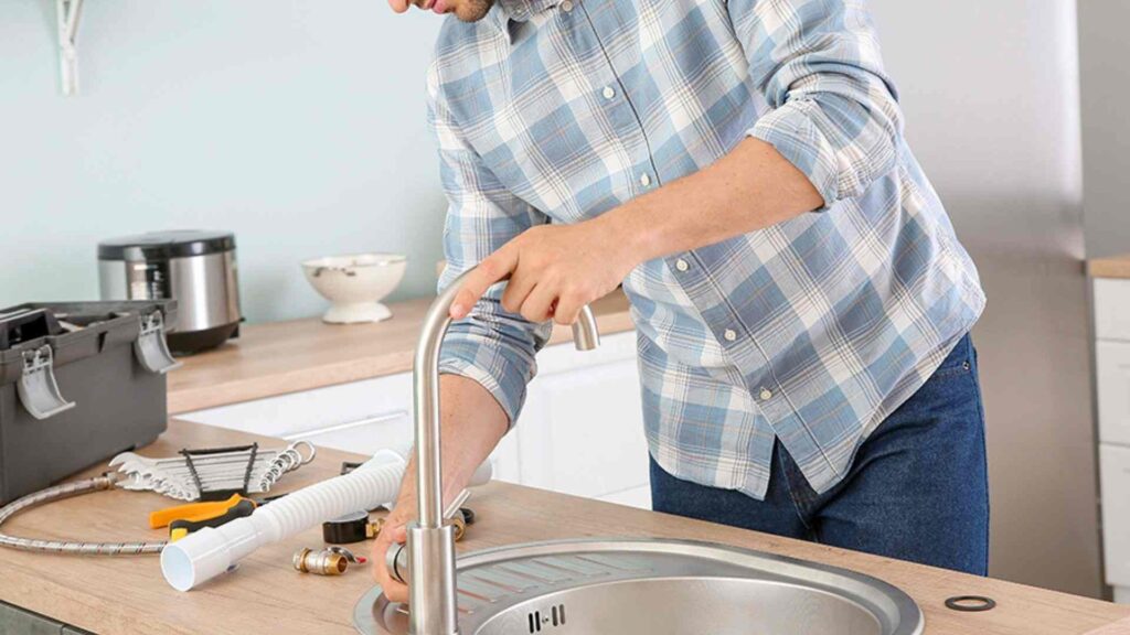 Faucet installation in Dubai
