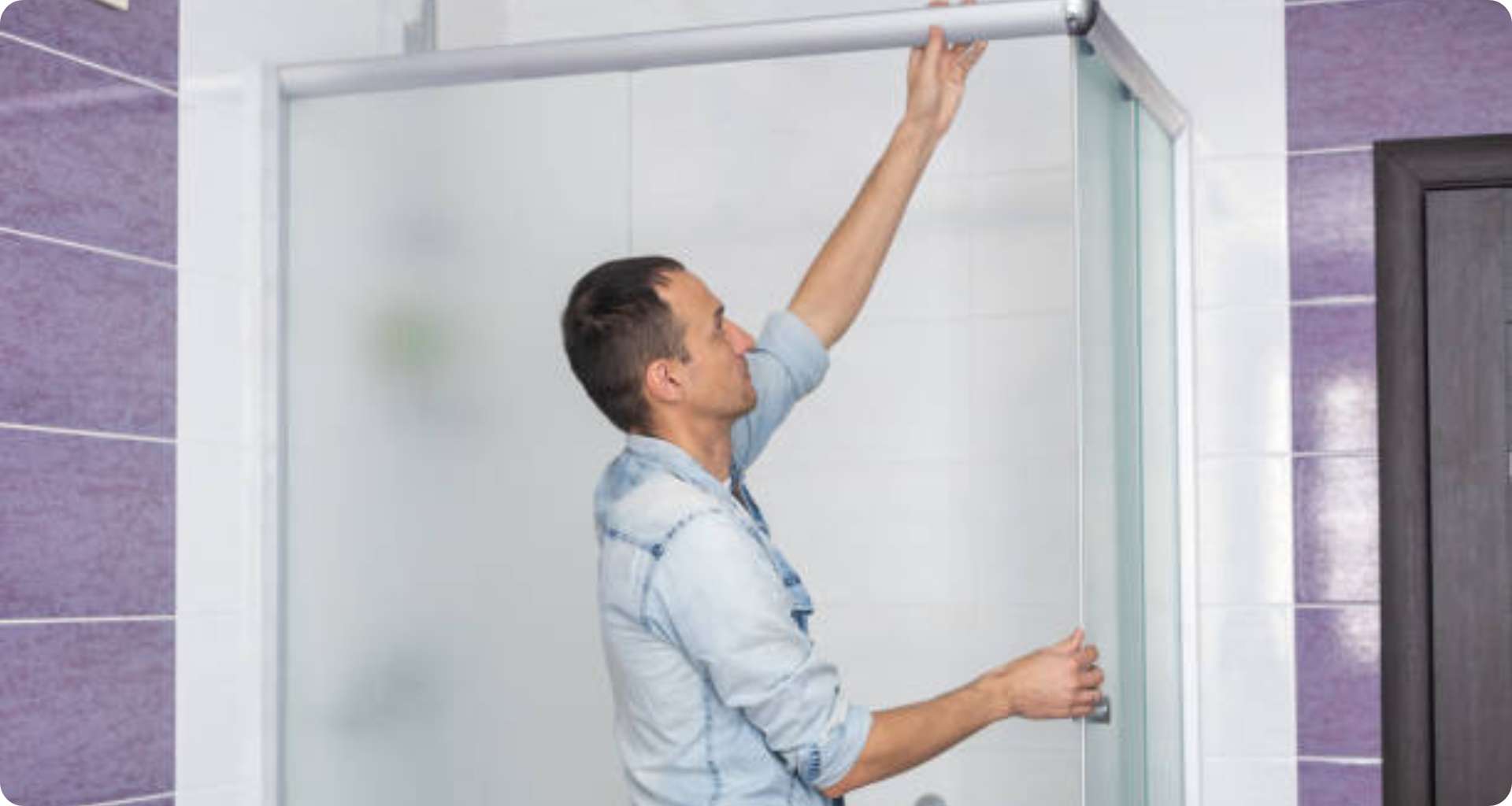 Shower Glass Partition In Dubai
